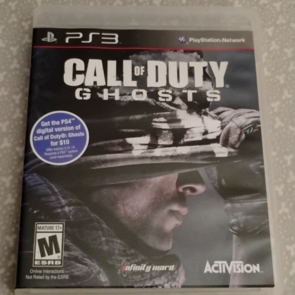 PS3 CALL OF DUTY GHOSTS